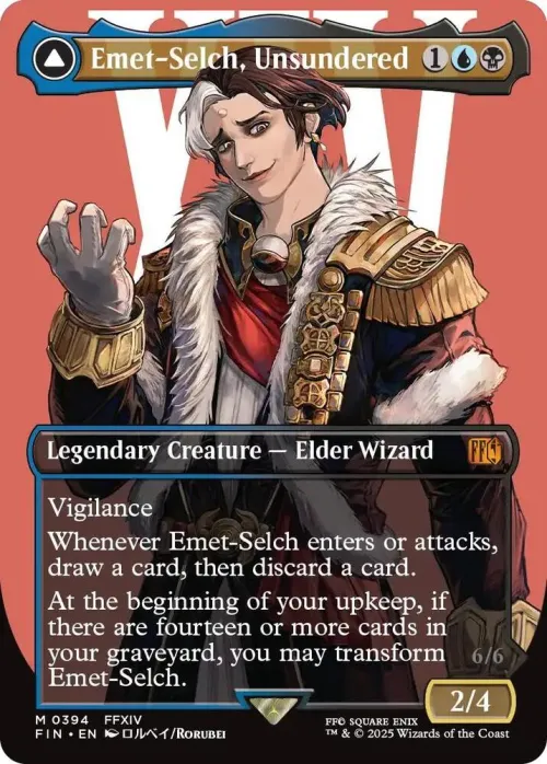 Emet-Selch, Unsundered - Foil