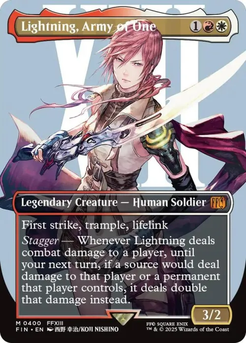Lightning, Army of One - Foil