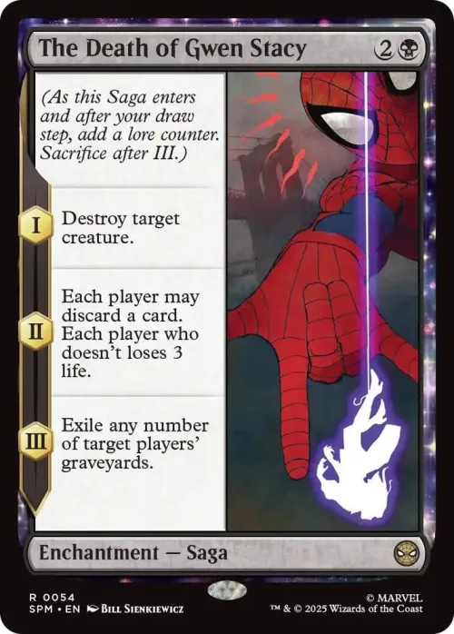 The Death of Gwen Stacy - Foil