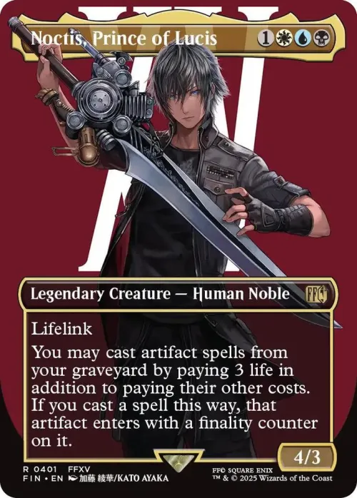 Noctis, Prince of Lucis - Foil