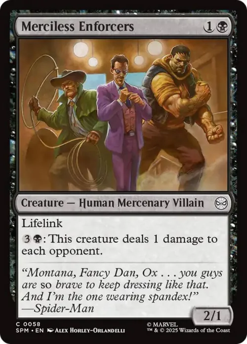 Merciless Enforcers - Foil