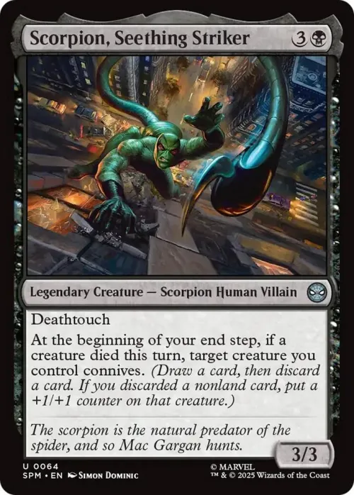 Scorpion, Seething Striker - Foil
