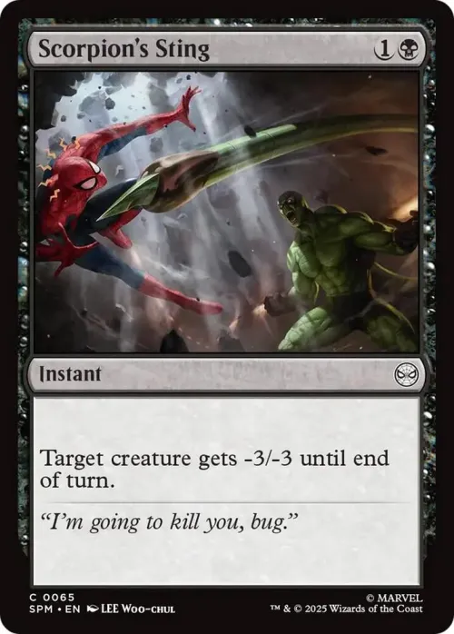 Scorpion's Sting - Foil