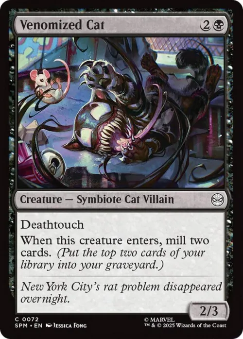Venomized Cat - Foil