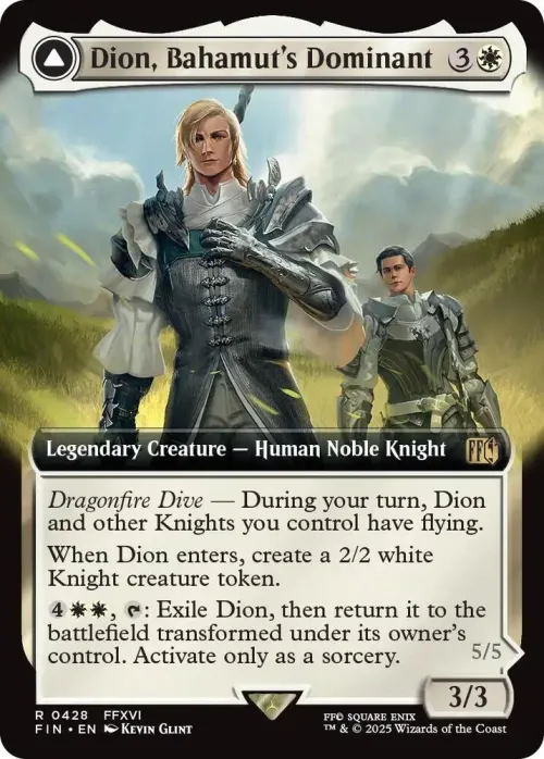 Dion, Bahamut's Dominant - Foil