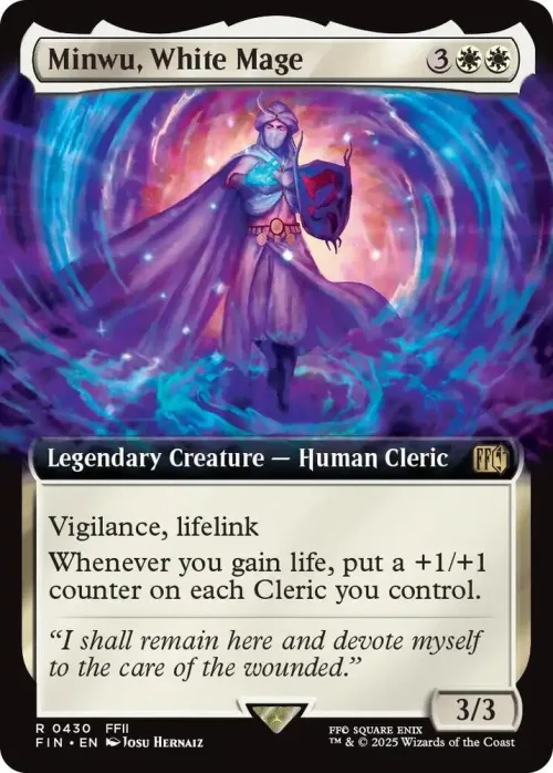 Minwu, White Mage - Foil