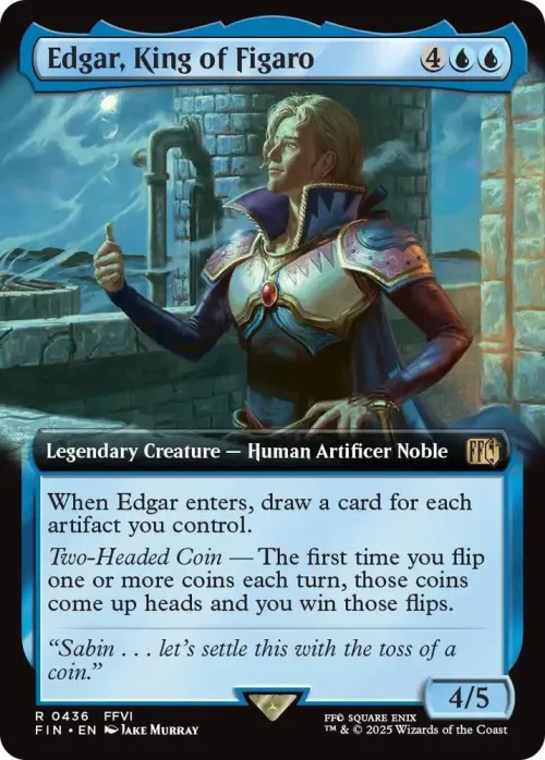 Edgar, King of Figaro - Foil
