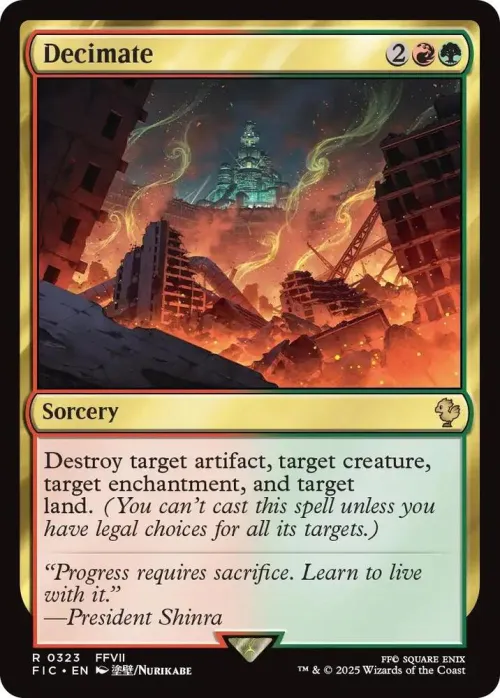 Decimate - Surge Foil