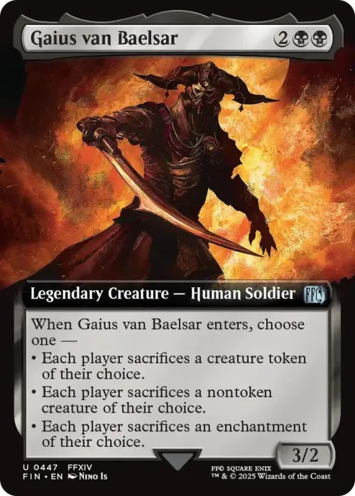 Gaius van Baelsar - Foil
