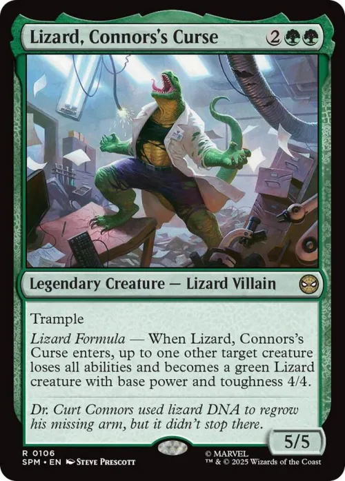 Lizard, Connors's Curse - Foil