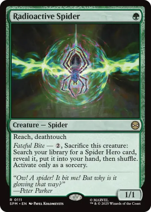 Radioactive Spider - Foil
