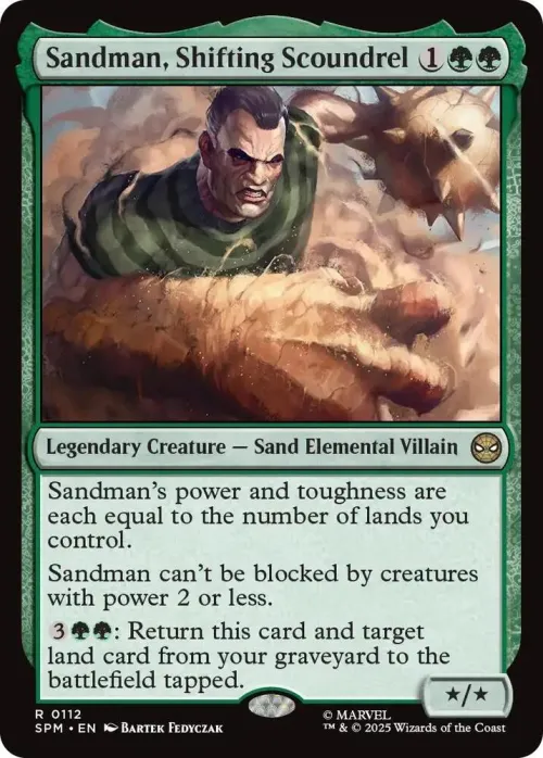 Sandman, Shifting Scoundrel - Foil