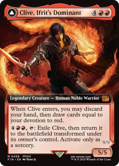 Clive, Ifrit's Dominant - Foil