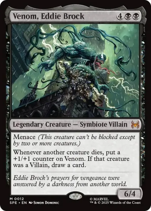 Venom, Eddie Brock - Foil