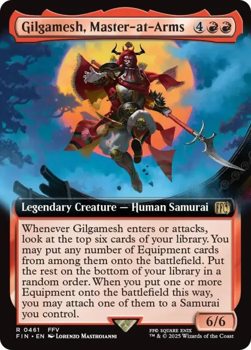 Gilgamesh, Master-at-Arms - Foil