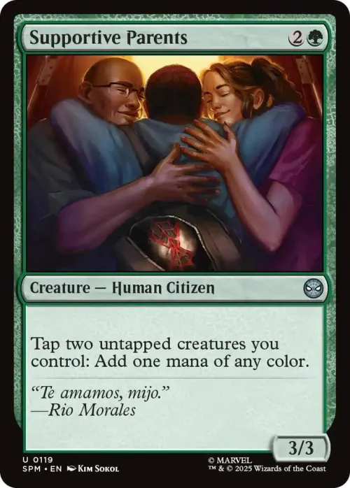 Supportive Parents - Foil