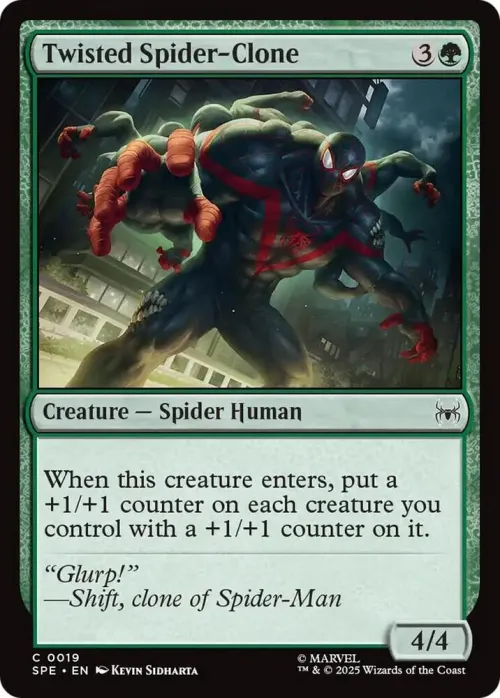 Twisted Spider-Clone - Foil