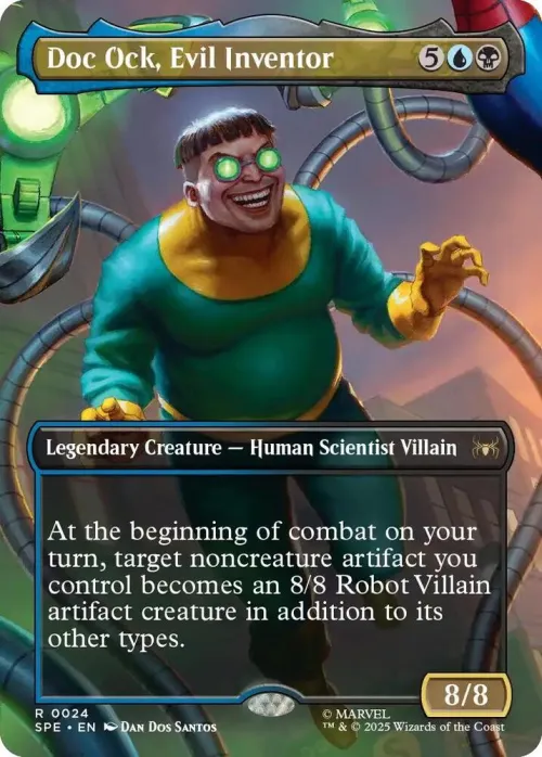 Doc Ock, Evil Inventor - Foil