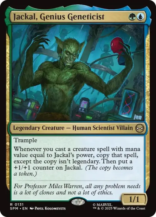 Jackal, Genius Geneticist - Foil
