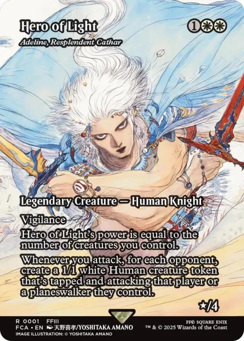 Hero of Light - Adeline, Resplendent Cathar - Foil