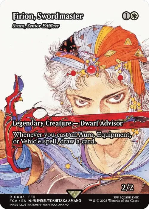 Firion, Swordmaster - Sram, Senior Edificer - Foil