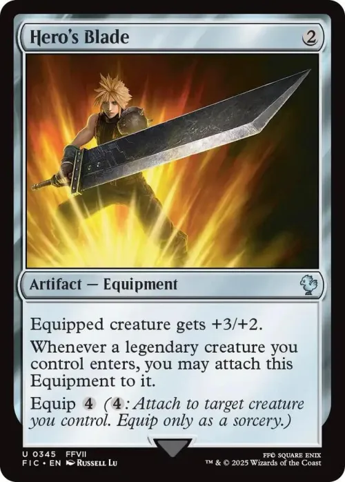 Hero's Blade - Surge Foil