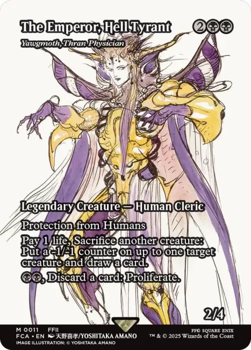 The Emperor, Hell Tyrant - Yawgmoth, Thran Physician