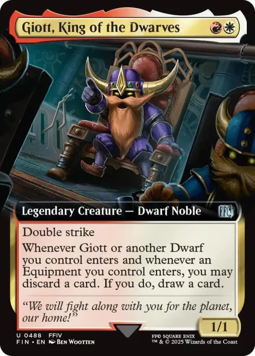 Giott, King of the Dwarves - Foil
