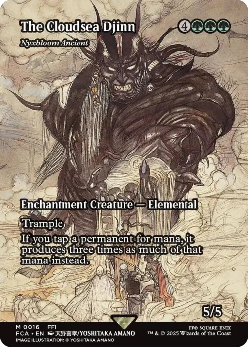 The Cloudsea Djinn - Nyxbloom Ancient - Foil