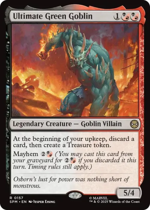 Ultimate Green Goblin - Foil