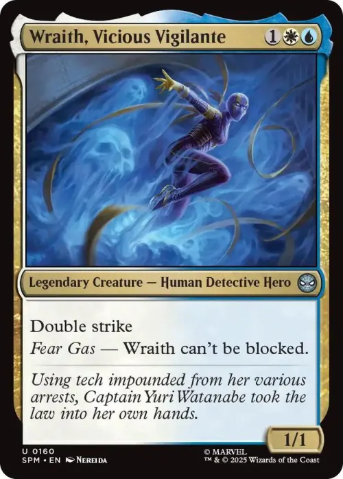 Wraith, Vicious Vigilante - Foil