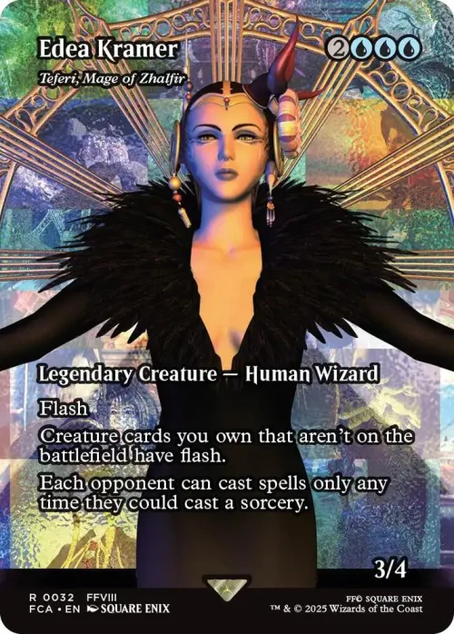 Edea Kramer - Teferi, Mage of Zhalfir - Foil