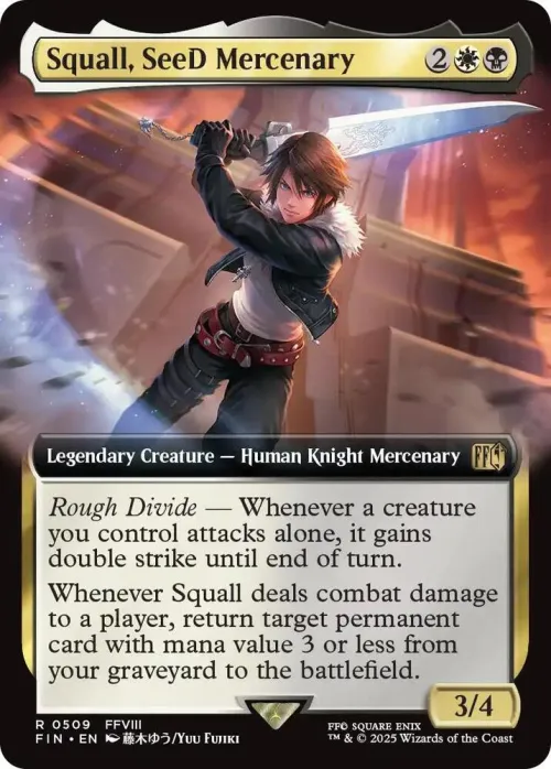 Squall, SeeD Mercenary - Foil