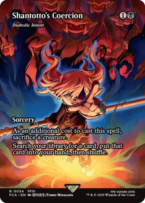 Shantotto's Coercion - Diabolic Intent - Foil
