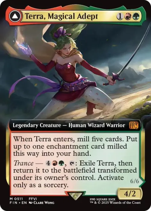 Terra, Magical Adept - Foil