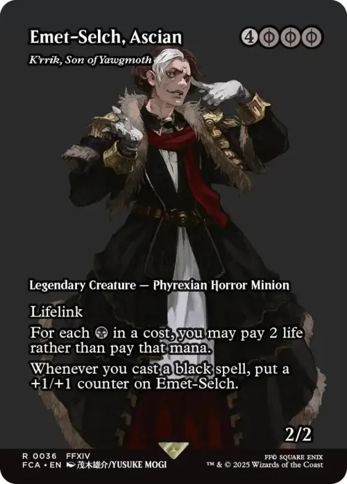 Emet-Selch, Ascian - K'rrik, Son of Yawgmoth