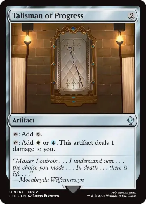 Talisman of Progress