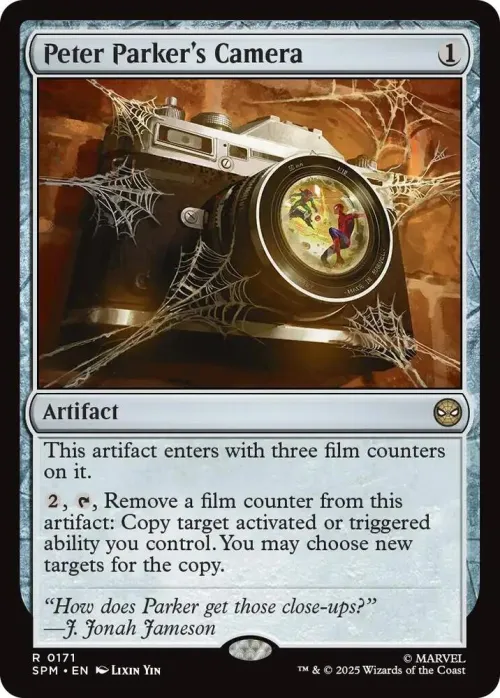Peter Parker's Camera - Foil