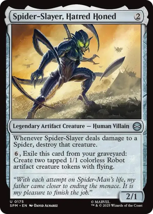 Spider-Slayer, Hatred Honed - Foil