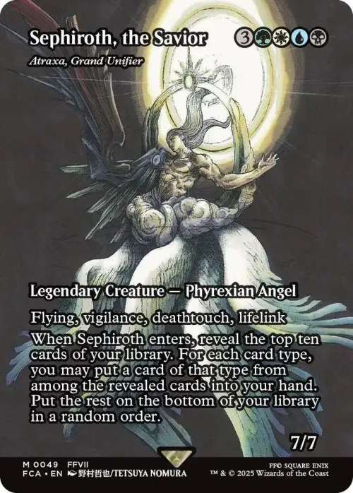 Sephiroth, the Savior - Atraxa, Grand Unifier - Foil