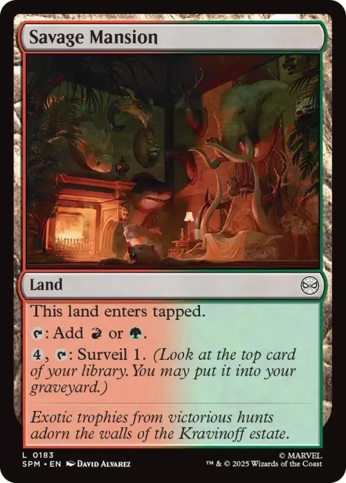 Savage Mansion - Foil