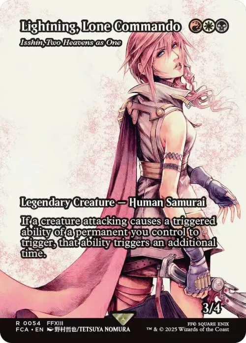Lightning, Lone Commando - Isshin, Two Heavens as One - Foil