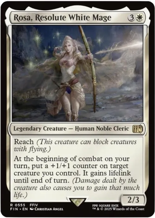 Rosa, Resolute White Mage