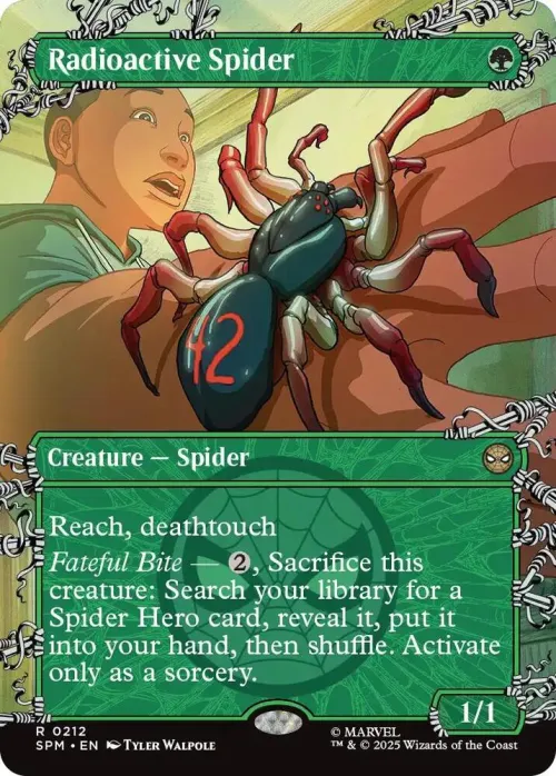Radioactive Spider - Foil