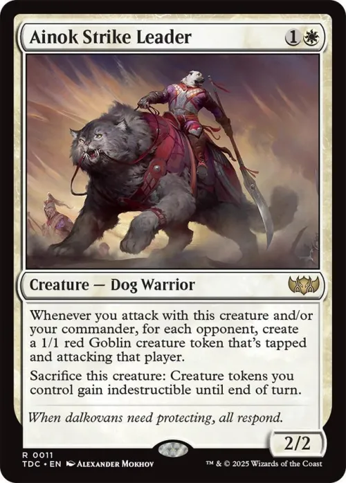 Ainok Strike Leader