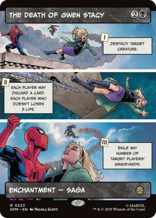 The Death of Gwen Stacy - Foil