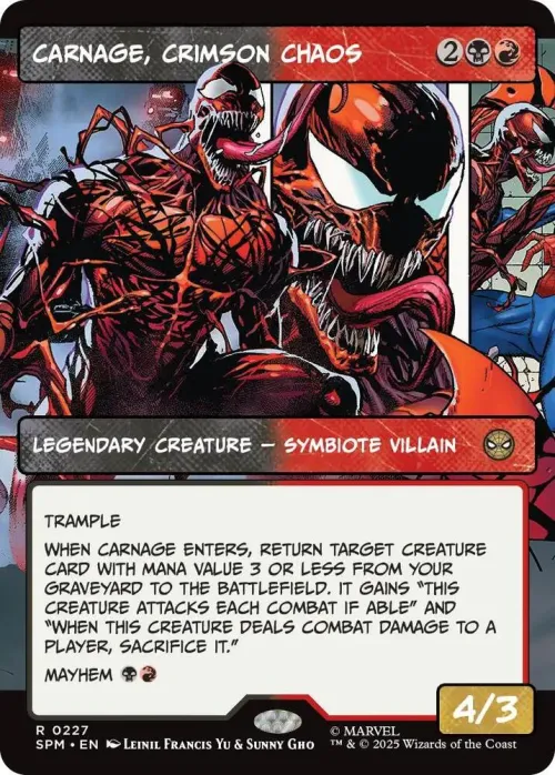 Carnage, Crimson Chaos - Foil