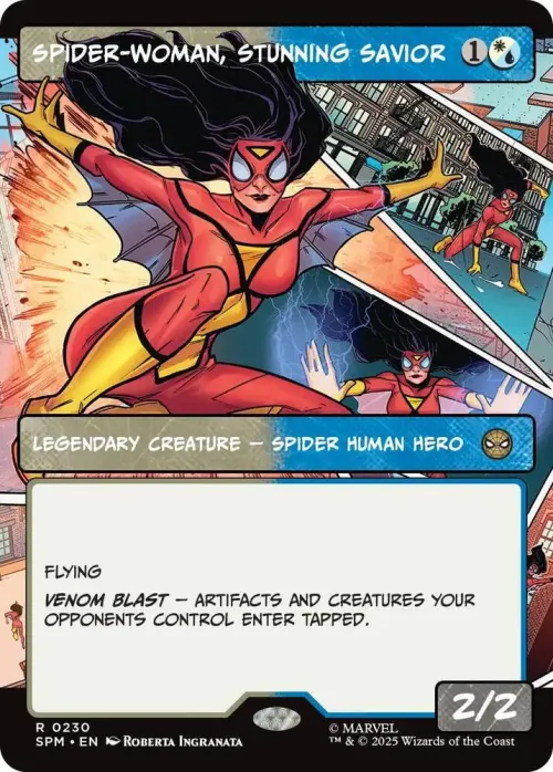 Spider-Woman, Stunning Savior - Foil