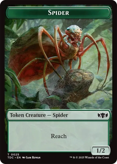 Spider // Bird Double-Sided Token
