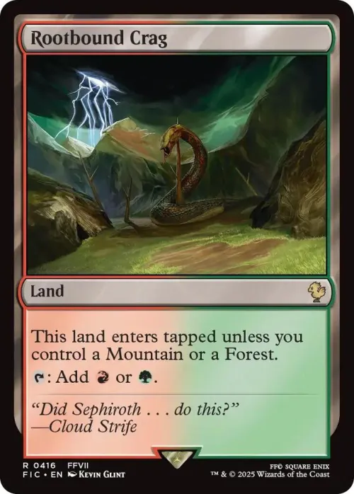 Rootbound Crag - Surge Foil